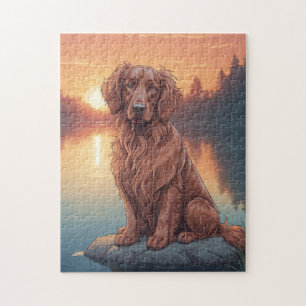 Irish Setter Hund Puzzle