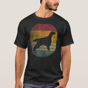 Irish Setter Hund Vintage Retro 70er 80er T-Shirt