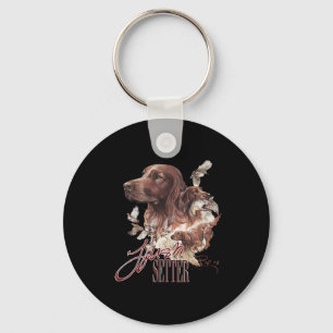 Irish-Setter-Hunde Liebhaber  Schlüsselanhänger