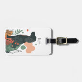 Irish-Setter-Hundegepäckanhänger Gepäckanhänger (Vorderseite horizontal)