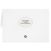 Irish Setter im Winter denken Sie an Sie (Rückseite Horizontal)