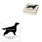 Irish Setter Ireland Dog Gummistempel (Stempel)