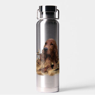 Irish Setter Jagd Fasant, Art Trinkflasche