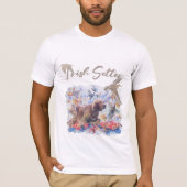 Irish Setter Jagd T - Shirt (Vorderseite)