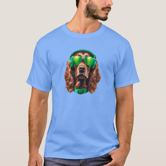 Irish Setter Jammin" T-Shirt (Vorderseite)