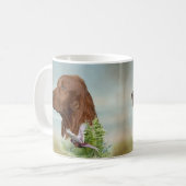 Irish Setter Kaffeetasse (Vorderseite Links)