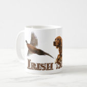 Irish Setter  Kaffeetasse (Vorderseite Links)