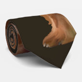 Irish Setter Krawatte (Gerollt)