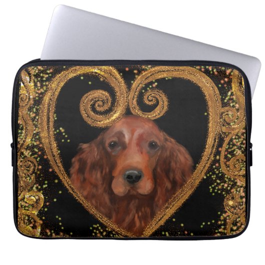 IRISH SETTER LAPTOPSCHUTZHÜLLE (Vorderseite)