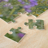 Irish Setter läuft mit einem Stock Puzzle (Seite)