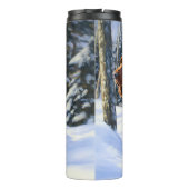 Irish Setter Let It Snow Weihnachten Thermosbecher (Rückseite)