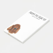 Irish Setter Lover Post-it Klebezettel (angewinkelt)