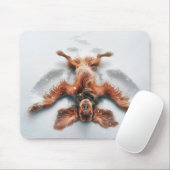 Irish Setter Making a Snow Angel Mousepad (Mit Mouse)