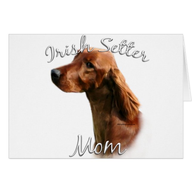Irish Setter Mama 2 (Vorderseite (Horizontal))