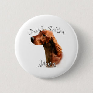 Irish Setter Mama 2 Button