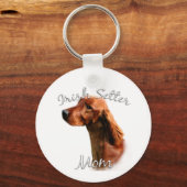 Irish Setter Mama 2 Schlüsselanhänger (Rückseite)