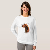Irish Setter Mama 2 T-Shirt (Vorne ganz)