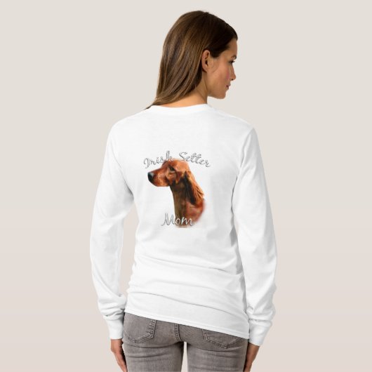 Irish Setter Mama 2 T-Shirt (Schwarz voll)