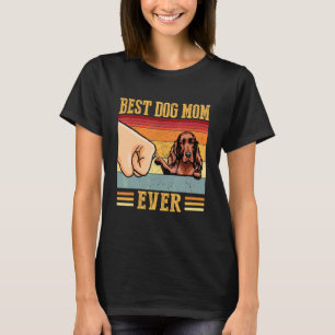Irish Setter Mama Best Dog Mama je T-Shirt