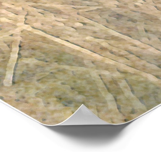 Irish Setter mit Fasan Poster (Ecke)