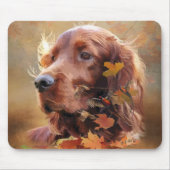 Irish Setter Mousepad (Vorne)