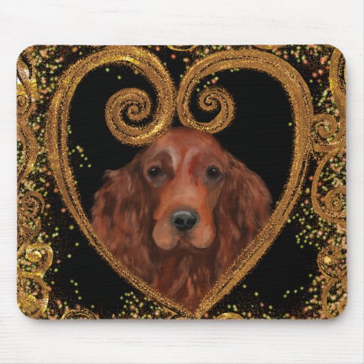 IRISH SETTER MOUSEPAD (Vorne)