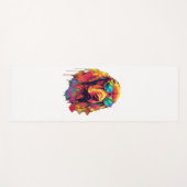Irish Setter Neon Design Yogamatte (Vorderseite (Horizontal))