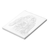 IRISH SETTER Notepad Notizblock (Rotiert)