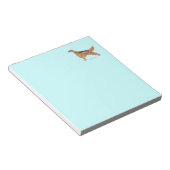 Irish Setter Notizblock (angewinkelt)