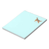 Irish Setter Notizblock (Rotiert)