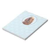 Irish Setter Painting - Niedliche Original Dog Art Notizblock (Rotiert)