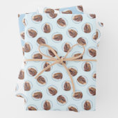 Irish Setter Painting Red Niedlich Original Dog Ar Geschenkpapier Set (Beispiel)