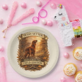 Irish Setter Pappteller (Party)