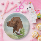 Irish Setter Pappteller (Party)