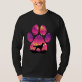 Irish Setter Paw Mom Dad Dog Women Men T-Shirt (Vorderseite)