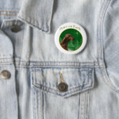 Irish Setter Peace Button (Beispiel)