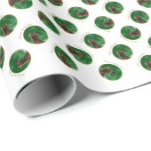 Irish Setter Peace Geschenkpapier (Rolleneckpunkt)