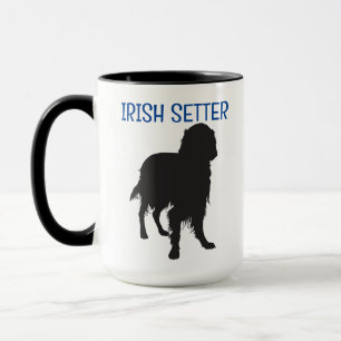 Irish Setter Personalisiert zweiseitig Tasse