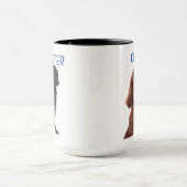 Irish Setter Personalisiert zweiseitig Tasse (Zentrum)