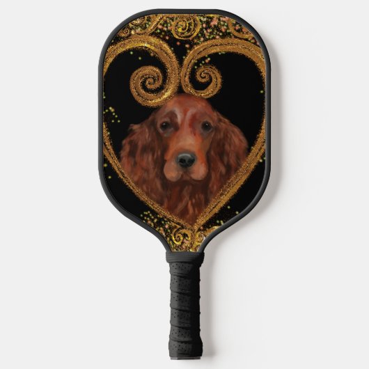 IRISH SETTER PICKLEBALL SCHLÄGER (Vorderseite)
