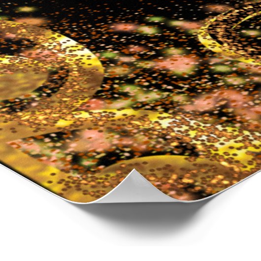 IRISH SETTER POSTER (Ecke)