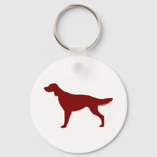 Irish Setter (rot) Schlüsselanhänger