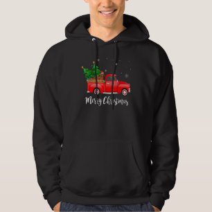 Irish Setter Roter LKW Weihnachtsbaum Xmas Hund Hoodie