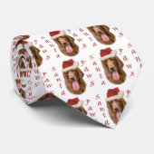 Irish Setter Santa Paws Krawatte (Gerollt)