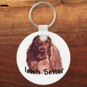 Irish Setter Schlüsselanhänger (Vorderseite)