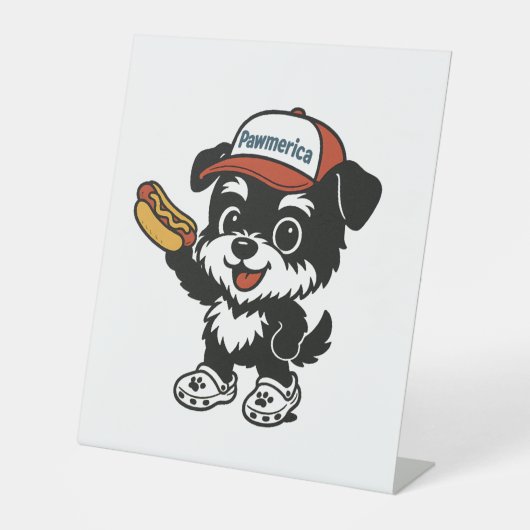 Irish Setter Sockelschild (Vorderseite)