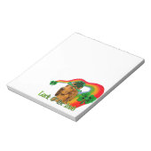 Irish Setter St Patricks Notizblock (Rotiert)