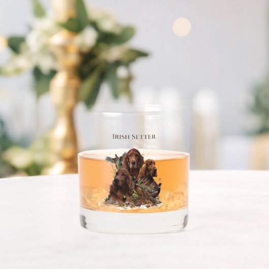Irish Setter Stemless Weinglas Whiskyglas (Insitu (Hochzeit))