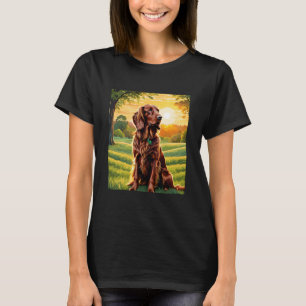 IRISH SETTER SUN WIEDERHOLUNG T-Shirt