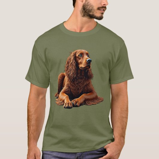 irish Setter T-Shirt (Vorderseite)